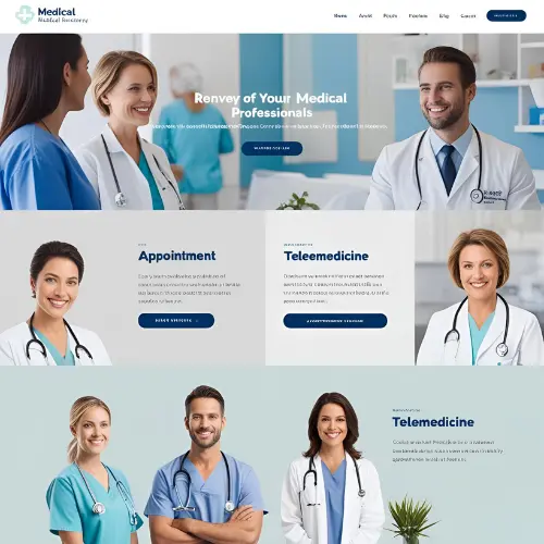 قیمت طراحی سایت پزشکی