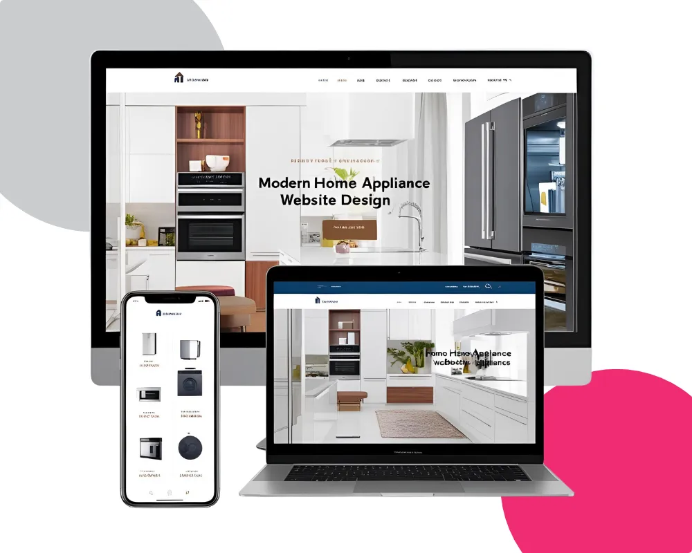 طراحی سایت لوازم خانگی