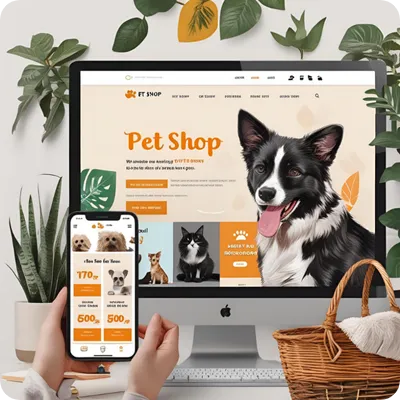 طراحی سایت پت‌ شاپ با وردپرس