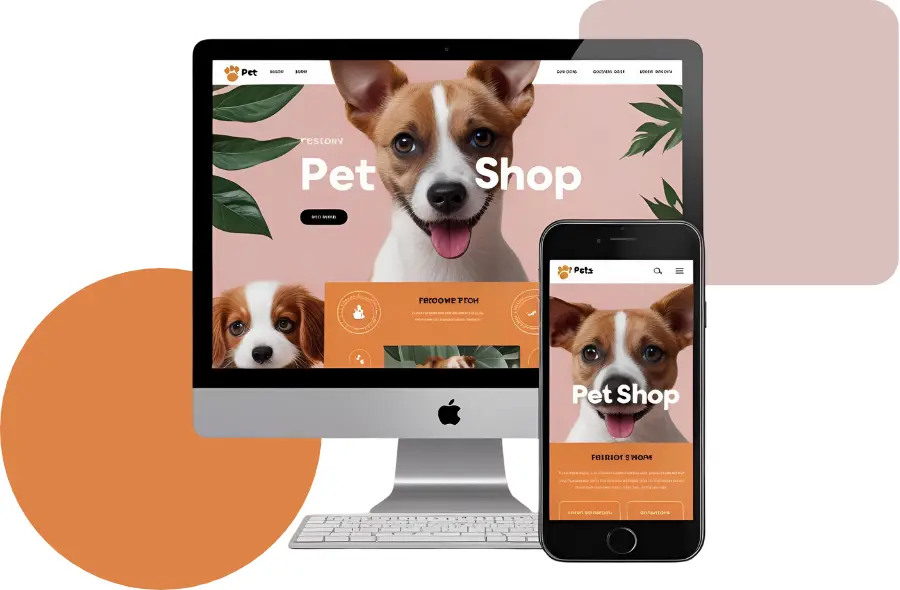 طراحی سایت پت شاپ