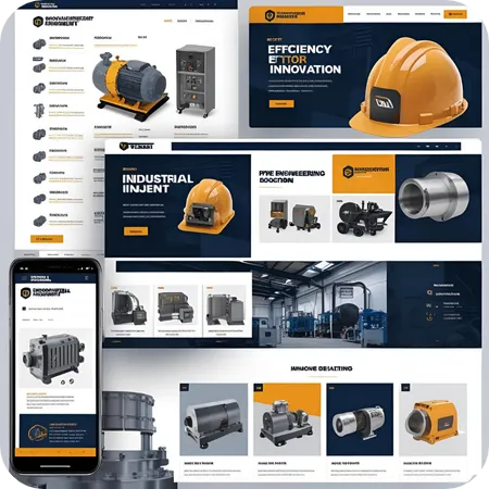 قیمت طراحی سایت صنعتی